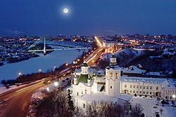 A view of central Tyumen