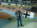 Sascha im RAF Museum in London