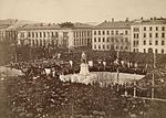 Avtäckningen av Wergelandsmonumentet 17 maj 1881