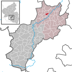 Hausweiler – Mappa