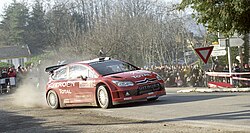 A 2008-as világbajnok, Sébastien Loeb