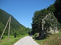 Straße entlang der Kolpaschlucht