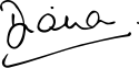 دایانا's signature