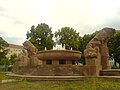 Fruchtbarkeitsbrunnen auf dem Arnswalder Platz, Prenzlauer Berg, Berlin