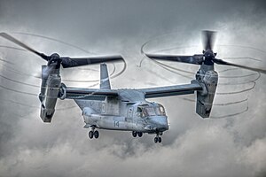 Bell V-22 Osprey конвертоплан Royal International Air Tattoo авиашоуда, 2012 джыл