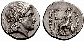 Silbertetradrachme des Lysimachos