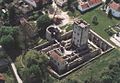 Nagyvázsony - Castle from above