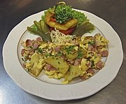 German Bauernfrühstück ("farmer's breakfast")