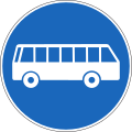 File:CH-Vorschriftssignal-Busfahrbahn.svg