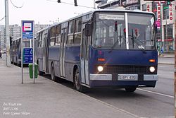 Expo-busz az Örs vezér terén