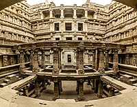 Rani ki Vav is a stepwell, built by the Chaulukya dynasty, located in Patan; the city was sacked by Sultan of Delhi Qutb ud-Din Aibak between 1200 and 1210, and again by the Allauddin Khalji in 1298.[259]