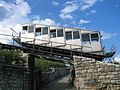 old Tessenberg Bahn from Ligerz to Tessenberg in Switzerland