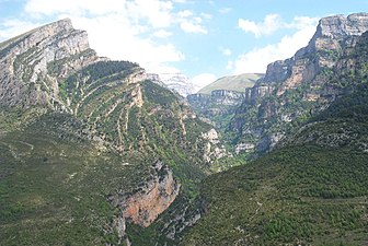 Anticlinal d'Añisclo Huesca (Aragon)