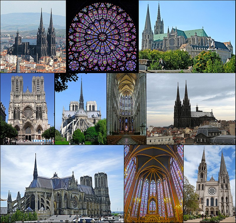 French Gothic architecture - grand master pieces of architecture, art and engineering