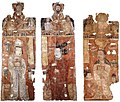 Manichaean temple banners "MIK III 6286" and "MIK III 6283"