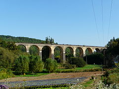 Le viaduc de Miremont.