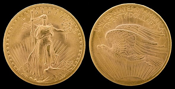 (created by Augustus Saint-Gaudens and the United States Mint; nominated by Godot13)