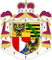 Greater Coat of arms لیختن‌اشتاین