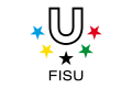 Flaga Międzynarodowej Federacji Sportu Uniwersyteckiego (FISU) (2010-2020).