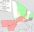 Image 15Military situation in Mali. For a detailed map, see here. (from Mali)