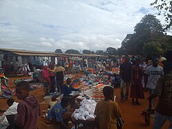 The Songea market.