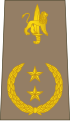 Général de brigade (Congolese Ground Forces)[१२]