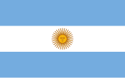 Bandiera dell'Argentina