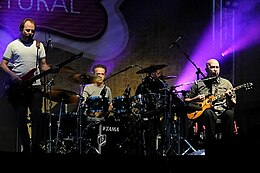 Os Paralamas do Sucesso performing live in Brasília, in October 2008.