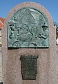 English: Fountain on the market place in Kyritz Deutsch: Detail des Brunnens „Bassewitzsage“ in Kyritz