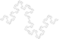 Quadratic Koch curve (type2)