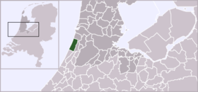 Lokaasje fan de gemeente Zandvoort