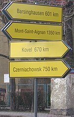 Thumbnail for List of twin towns and sister cities in Poland