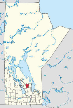 Location of Fisher in Manitoba