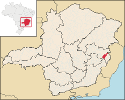 Location in Minas Gerais