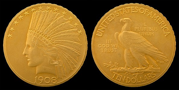 (created by Augustus Saint-Gaudens and the United States Mint; nominated by Godot13)