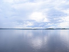 プルッキランハリウから望むパイエンネ湖