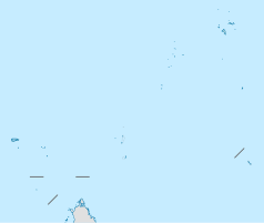 Mapa konturowa Seszeli, u góry nieco na prawo znajduje się punkt z opisem „Wyspy Zewnętrzne”