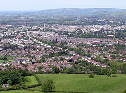 Cheltenham from Leckhampton Hill