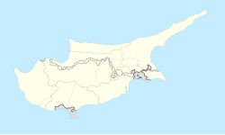 Carte des aéroports de Chypre