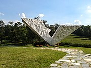 Šumarice Memorial Park (1953) designed by Miodrag Živković in Kragujevac