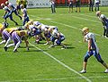 Vienna Vikings vs. Graz Giants, snap (2010-05-09)