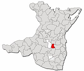 Location in Constanța County