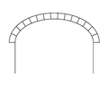 Svenska: Ellipsbåge Polski: Łuk eliptyczny Español: arco rebajado