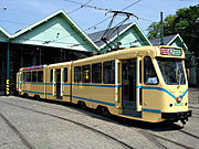 Tram van de serie 4000 in Brussel.