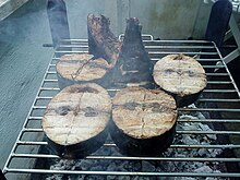 Atún a la brasa