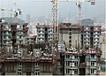 興建中的元州邨新和諧一型大廈（2006年11月）