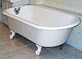 Clawfoot bathtub