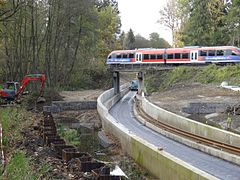 Überführung der Schnellfahrstrecke Köln–Aachen