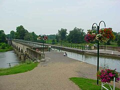 Ponte canal en Digoin