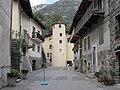 Le palais Henrielli, ancienne succursale de l'Institut musical de la Vallée d'Aoste